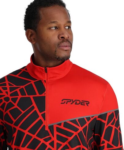 سبايدر للرجال Vital Zip T-Neck in Saudi Arabia