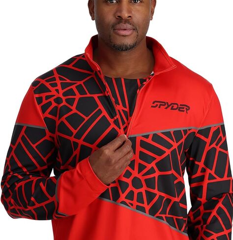 سبايدر للرجال Vital Zip T-Neck in Saudi Arabia