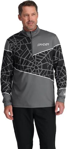 سبايدر للرجال Vital Zip T-Neck in Saudi Arabia