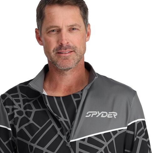سبايدر للرجال Vital Zip T-Neck in Saudi Arabia