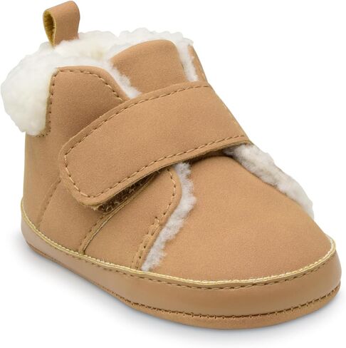 Carter's Baby & Infant Boys' Winter Snow Boot - 3-6 Months - Black & Tan in Saudi Arabia