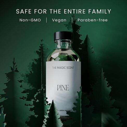 Pine Aroma Oil - Diffuser Oil Scent - Cold-Air & Ultrasonic Diffuser Oil - Pine Essential Oil - Essential Oils for Diffusers Aromatherapy - Pine Oil - 6.8 fl oz, 200 mL in Kuwait