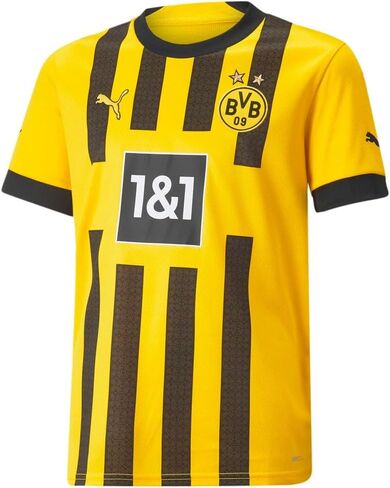 قميص PUMA Borussia Dortmund للشباب الأساسي 22/23 (as1، Alpha، l، عادي، كبير) أسود، أصفر in Saudi Arabia
