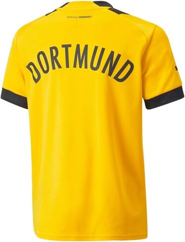 قميص PUMA Borussia Dortmund للشباب الأساسي 22/23 (as1، Alpha، l، عادي، كبير) أسود، أصفر in Saudi Arabia