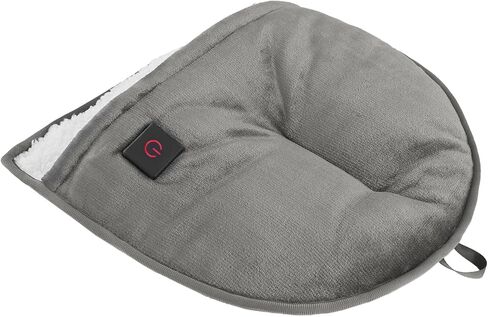 Brookstone Electric Foot Warmer | Ultimate Relaxation with 4 Adjustable Settings for Custom Warmth | Soft Sherpa-Lined for Supreme Comfort | Feet Heater for Sofa, Desk or Anywhere | 100% Polyester in Kuwait