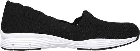حذاء Skechers للسيدات - Stat - ياقة صدفية، سهل الارتداء مصنوع من نسيج Skech-Knit - مقاس كلاسيكي in Saudi Arabia
