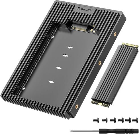 ORICO M.2 NGFF to SATA Hard Drive Adapter 6Gbps 3.5 inch Mounting Bracket Compatible SATA m.2 NGFF 2230 2242 2260 2280 in Saudi Arabia