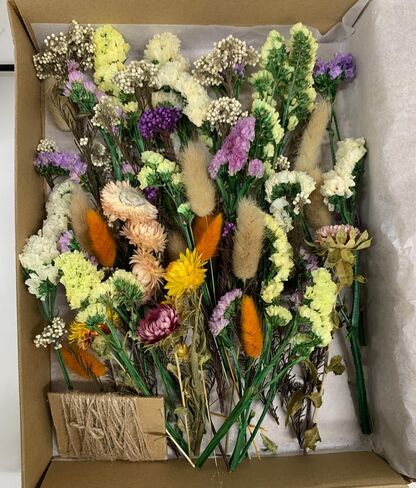 Dried Organic Wildflower DIY Craft kit with preserved wildflowers and twine to create your own bouquet, jewelry, soap making, epoxy use,etc. in Saudi Arabia