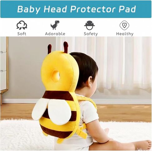 حقيبة ظهر لحماية رأس الطفل قابلة للتعديل مع حصيرة أمان مناسبة لحماية الرأس والزحف والمشي للأطفال في مرحلة ما قبل المدرسة in Kuwait
