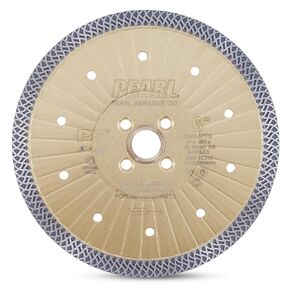 P5 Thin Mesh Turbo Blade 6" 5/8"-20mm-7/8" 4 Hole Arbor