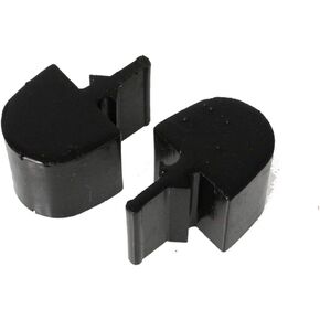 Energy Suspension 3.9102G Control Arm Bump Stop Set Front Polyurethane Black