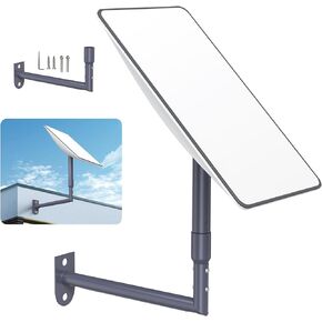 Starlink Wall Mount - Starlink Roof Mount Starlink Satellite Installation Kit with Starlink Pole Mount Adapter Accommodate Starlink V2 Dish and Starlink High Performance