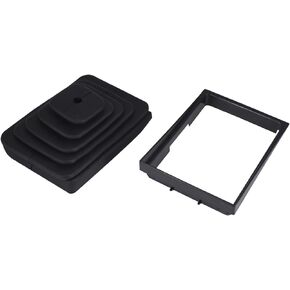 Shifter Boot & Retainer Bezel Kit Fits for TJ Wrangler 1997 1998 1999 2000 2001 2002 2003 2004 Parts Number 53000056 52078558