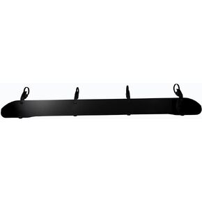 Universal Windshield Fairing for Roof Racks - 34 inch - Fairing Aerodynamic Air Deflector Kit -(Windshield Made of Aluminium)