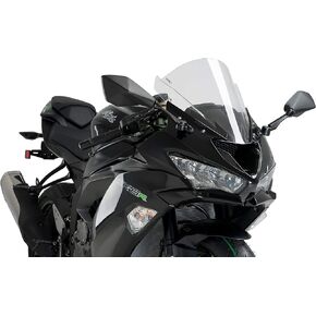 Puig 3177F Racing Screen Kawasaki ZX-6R 19- C/Dark Smoke in Kuwait