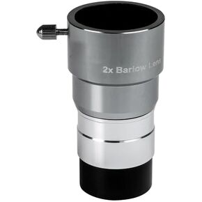 Omni 1.25" 2X Barlow Lens Fully Multi-Coated for Telescopes Astronomy Stargazing Galaxy Nebula