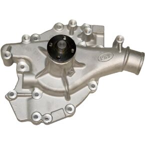PRW 1446000 Performance Quotient As-Cast 5/8" Pilot Shaft High Flow Aluminum Water Pump for Ford 429/460 1970-92