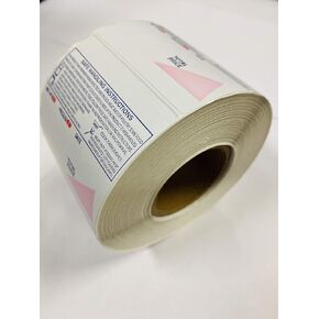 ISHIDA 18210-B Printing Scale Label UPC 64mm X 40m,130',1575inch, Continuous Strip, Blank, 12 Rolls per Case