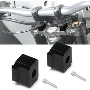 URLWALL Motorcycle Handlebar Risers for Sur Ron Ultra Bee, Aluminum CNC Handlebar lifting Pads for Electric Dirt Bike (Lift 1.5 in/38 mm)