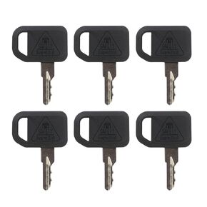 AM131841 6PCS Ignition Keys Replacement for John Deere 300 400 X400 X700 GT235 GX LX CS CX Gator TS HPX Mower Tractors Series