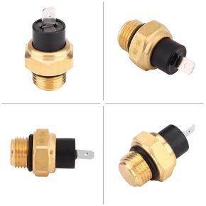 Fan Switch for Honda, Temperature Sensor Switch, Replacement for Honda VFR700F VFR750F VFR800 VTR1000F VT600 VT750 VT1100 37760-MT2-003 Home