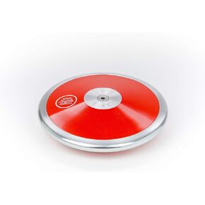 TC Red Ranger Girls Discus - 1 kg Discus - Track and Field Discus 1k - 1k Discus - High School/Middle School 1 kg Discus - Beginner Throwing Discus - Throwers Love How Easy This 1k Discus is to Throw