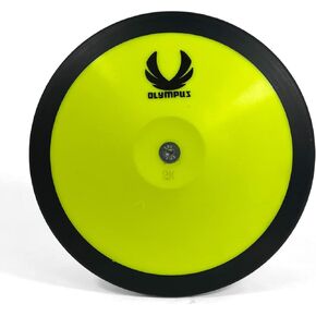 Preliminary Discus 2kg -1.6kg - 1kg Low-Spin Discus, 65-70% Rim Weight - World Athletics Approved Track & Field Throwing Discus for High School & College Athletes
