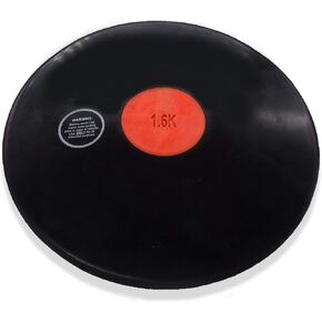 TC Rubber Discus 1.6kg - Boys Official Rubber Discus 1.6k - Mens Discus Rubber - for Junior High School Competition Also - Track and Field Discus 1k