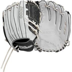 WILSON 2024 A1000® P12 12" Pitcher’s Fastpitch Softball Glove - White/Grey