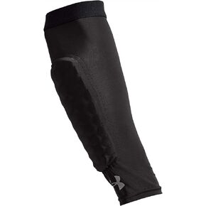 Under Armour Gameday Armour Pro Padded Forearm Sleeves, Style Number 1346862, Black, X-Small, Men's, Athletes, Active