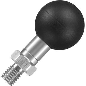 FANAUE 1'' Ball Adapter with M8 x 1.25 Threaded Post .Compatible with RAM Mounts B Size Double Socket ArmExtended Connection to Any Phone Mount That Supports 1" Ball Heads.