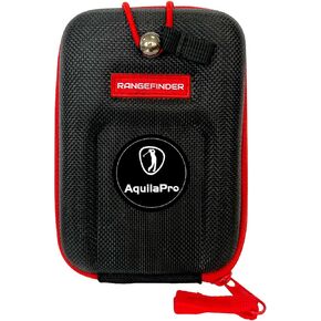 AquilaPro Golf Rangefinder Case, Compatible for Bushnell/Callaway/Tectectec, Waterproof, Shockproof & Moisture-Proof, Includes Carabiner & Hook Strap, Ideal for Golfers/Hunters