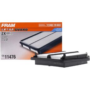FRAM Extra Guard CA11476 Replacement Engine Air Filter for Select Honda Accord and Acura TLX (2.4L) Models, Provides Up to 12 Months or 12,000 Miles Filter Protection