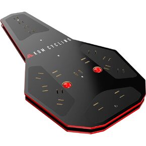 لوح هزاز لركوب الدراجات من KOM للتدريب الداخلي - يقلل من عدم الراحة، ويشغل القلب، ويركب لفترة أطول على Zwift. لوحة الروك تعمل مع مدربي Wahoo Kickr Core وTacX Neo 2T وSaris وغيرهم من المدربين! in Kuwait