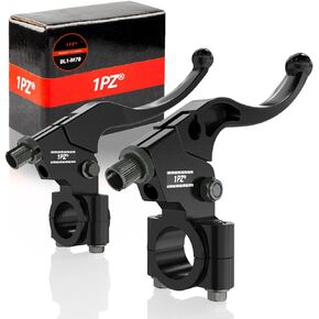 1PZ BL1-M78 Premium Left Right 7/8" 22mm Clutch Brake Handle Levers Perch Replacement for Honda XR80 XR100 CRF70 CRF80 CRF100 Pit Dirt Motor Bike Motocross Bajia Mini Bike 196cc 5.5hp 6.5hp