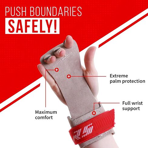 Men's High Bar Grips - Hook and Loop Closure in Kuwait