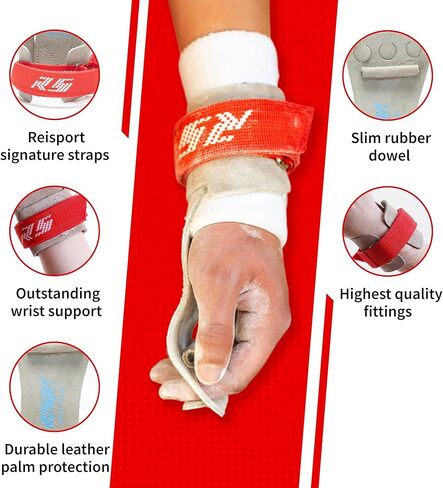 Men's High Bar Grips - Hook and Loop Closure in Kuwait