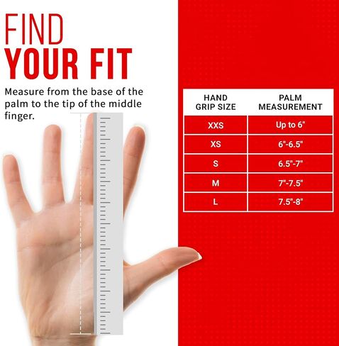 Men's High Bar Grips - Hook and Loop Closure in Kuwait