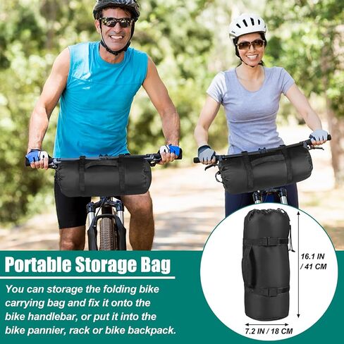 Folding Bike Bag for 26 inch to 29 inch Mountain Bicycle,Heavy Duty 840D Bike Travel Bag Box Case with Strong Webbing for Shipping and Air Travel Waterproof,Bicycle Outdoor Storage Bag with Carry Bag in Saudi Arabia