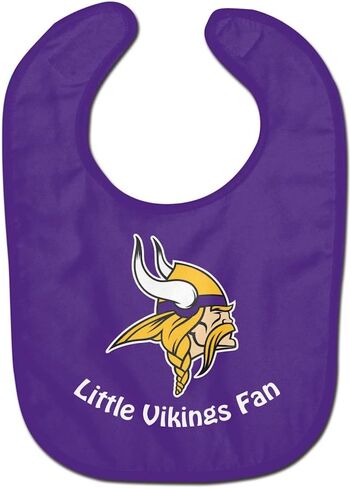 NFL Minnesota Vikings WCRA2048514 All Pro Baby Bib in Saudi Arabia