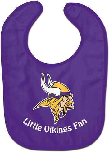 NFL Minnesota Vikings WCRA2048514 All Pro Baby Bib in Saudi Arabia