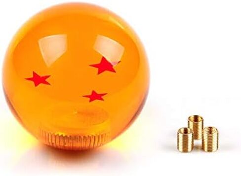 RASTP Dragon Ball Z Star Manual Gear Stick Shift Knob Universal Gear Shifter Knobs with Adapter Fits Most Car(1 Star) in Saudi Arabia