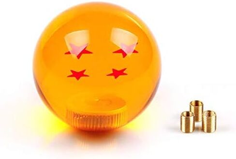 RASTP Dragon Ball Z Star Manual Gear Stick Shift Knob Universal Gear Shifter Knobs with Adapter Fits Most Car(1 Star) in Saudi Arabia
