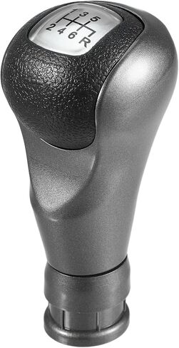 ACROPIX Gray 6 Speed Manual Gear Shift Knob Stick Shifter Lever Head Ball for Honda Civic DX EX LX 2006-2011 with Boot Cover No.54102SNAA01 - Pack of 2 in Saudi Arabia