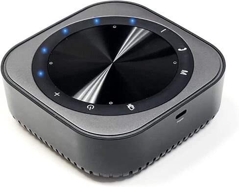 مكبر صوت بلوتوث X9 مع ميكروفون - التقاط صوت واضح 360 درجة وصوت واضح لغرف الاجتماعات - مكبر صوت للمكالمات الجماعية - مكبر صوت USB وميكروفون للكمبيوتر in Kuwait