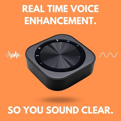 مكبر صوت بلوتوث X9 مع ميكروفون - التقاط صوت واضح 360 درجة وصوت واضح لغرف الاجتماعات - مكبر صوت للمكالمات الجماعية - مكبر صوت USB وميكروفون للكمبيوتر in Kuwait