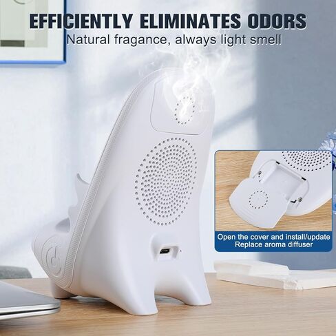 كرسي صغير لاسلكي شاحن سريع حامل هاتف متعدد الوظائف، حامل الهاتف الخليوي للمكتب، حامل الهاتف المحمول متعدد الوظائف، شاحن لاسلكي 3 في 1 مع وظيفة مكبر الصوت in Kuwait