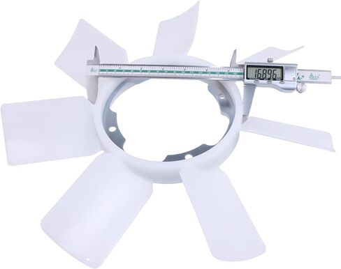 WQSING Radiator Cooling Fan 21060N8560 21060-N8560 Compatible with Nissan 200SX 720 Hardbody Pickup Pathfinder 1979-1990 in Saudi Arabia