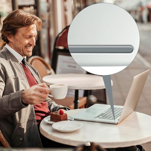 4 قطع شرائط أقدام ممتصة للصدمات غير قابلة للانزلاق، أداة استبدال أقدام ممتصة للصدمات للكمبيوتر المحمول OBKJJ (عتلة معدنية × 1، ملاقط × 1) لجهاز Dell Inspiron |15 7569 7579|5368 5378|7460 7472 7560 7572 |7368 7378 |1 in Kuwait