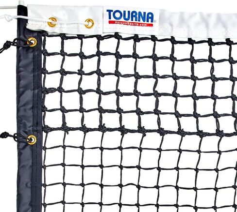 Tourna Tennis Net 3.5mm Double with Polyester Headband in Saudi Arabia